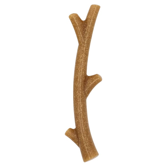 Arm & Hammer, Bakiryu, kauwtabletten, tandheelkundig speelgoed voor honden, tak, bacon, 1 speelgoed beige