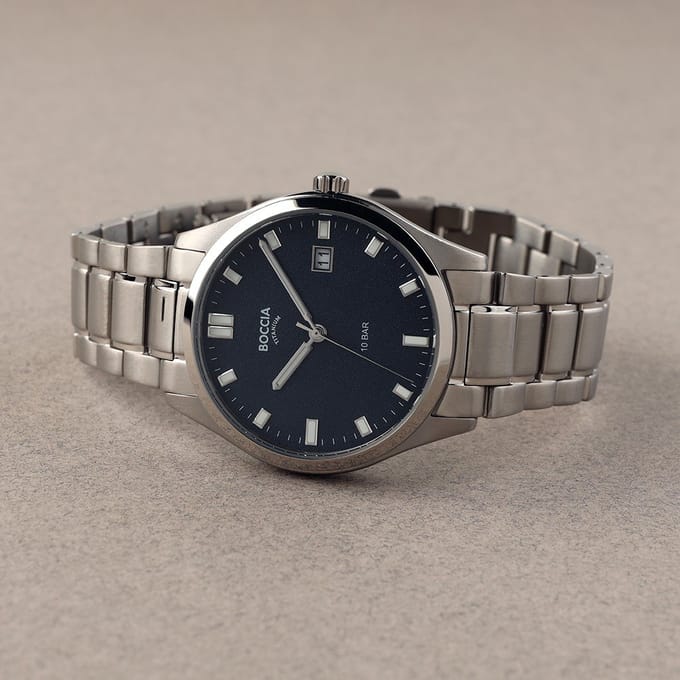 Boccia Titanium 3669-04 Heren Horloge