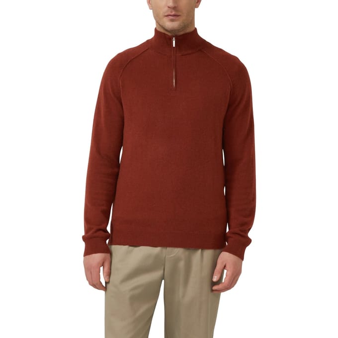 s.Oliver  Pullover Rust Maat: M | Sweaters Outlet | Heren | Groen