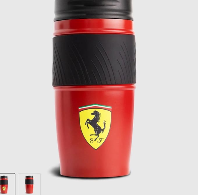 Ferrari Thermo Fles 500ml - Ferrari Formule 1 - Ferrari Lewis Hamilton -