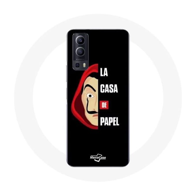 Vivo Y72 Case La casa de papel-logo en masker