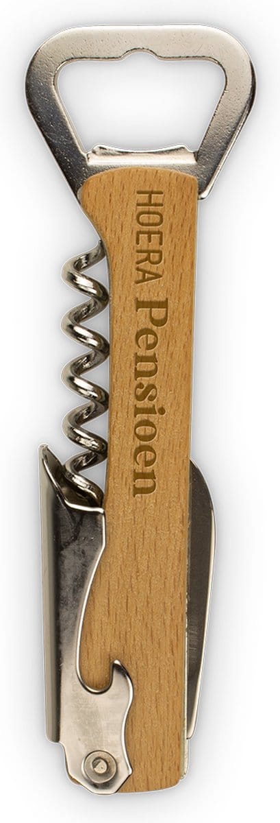 Wijn opener - Pensioen