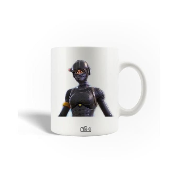 Keramische Mok - Fortnite - Elite Agent - 30cl - Vaatwasmachinebestendig - Wit