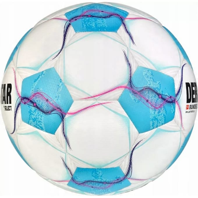 Select Derbystar Bundesliga Brillant Replica V24 Voetbal (Wit/blauw)