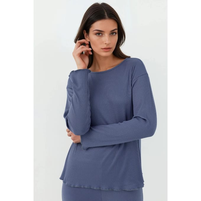 Hoge Taille Langemouw Pyjama Set