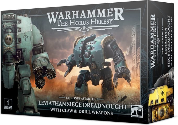 Horus Heresy: Leviathan Dreadnought with Claws/Drills