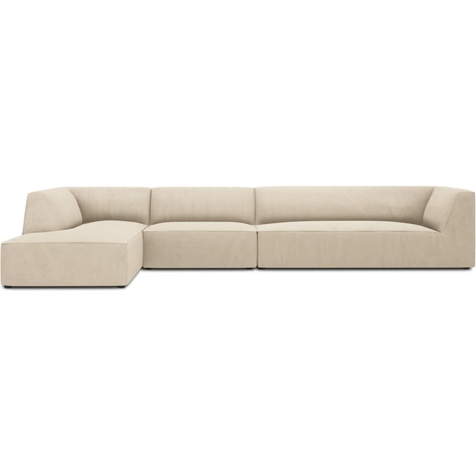 Hoekbank Sao ribstof links | Windsor & Co