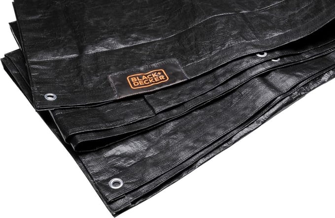 Robuust Aanhangerzeil 2 x 3 meter met 10 Aluminium Ogen - Waterdichte Polyester Afdekzeil