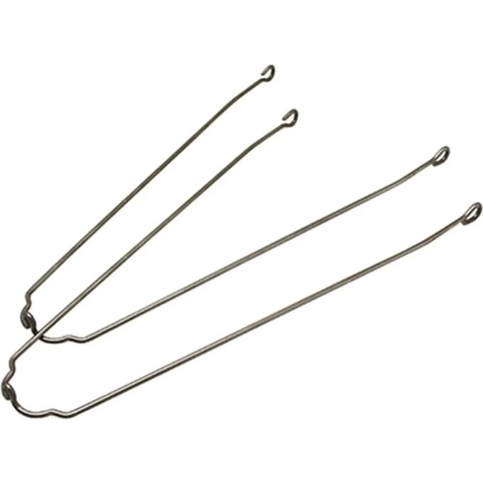 Paar roestvrijstalen spatbordstangen P2R 700X35