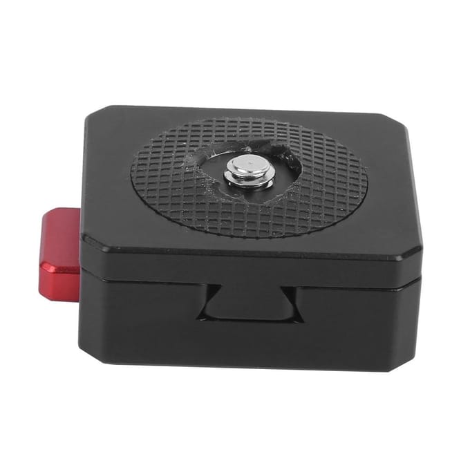 Multifunctionele Legering Bevestiging Snelontgrendelingsplaat Camera V-Mount Batterijbevestigingsplaat gray