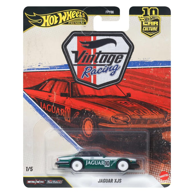 Hot Wheels Premium Car Culture Vintage Racing - Jaguar XJS