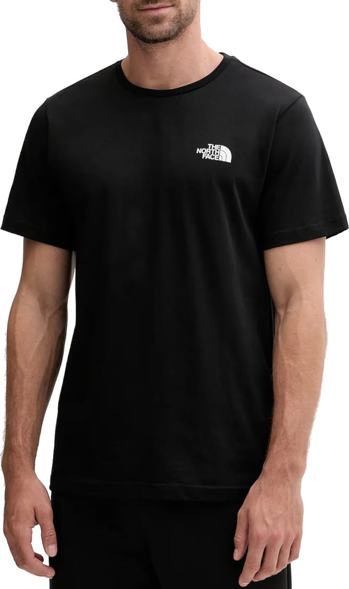 The North Face M Half Dome Photo SS Tee, Mannen, Zwart, T-shirt, maat: L