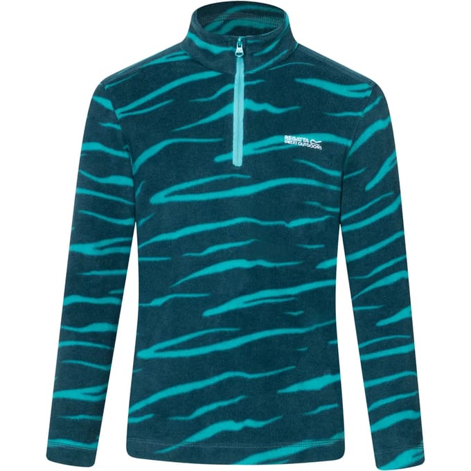 Kinder fleece 1/2 rits Regatta Hot Shot II