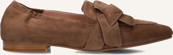 STEFANO LAURAN E2572 Loafers Dames - Instappers - Bruin - Maat 37