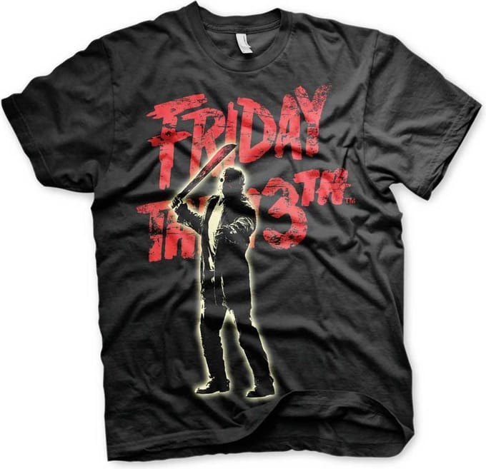 Friday The 13th Heren Tshirt -2XL- Jason Voorhees Zwart