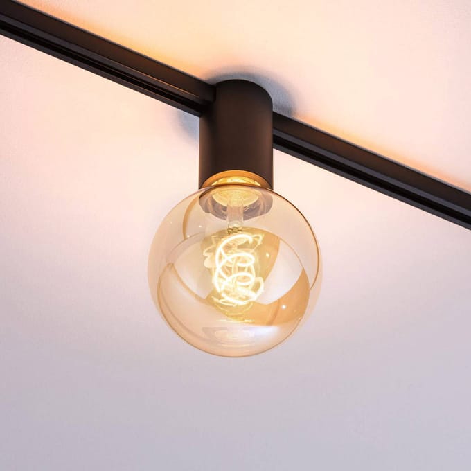 Paulmann Socket Plafondlamp URail E27 Zwart