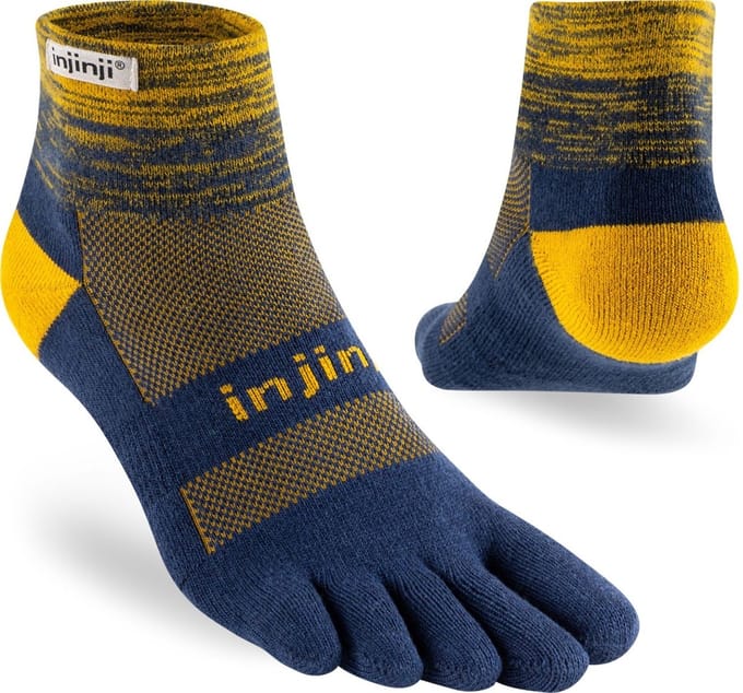 INJINJI | Trail Midweight Mini-Crew Moonlit (Maat - S) | Teensokken