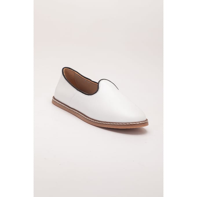 Dalya Leren Instapper Platte Schoenen Dames