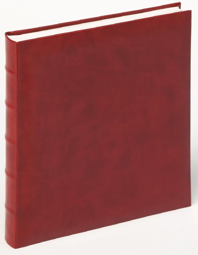 Walther FA-372-R Classic - Classic album - Formaat 29 x 32 cm - 60 witte pagina's - Wijnrood