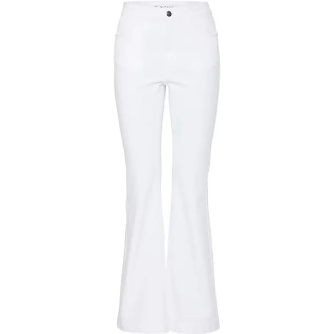 Hoge taille bootcut jeans voor dames Pulz Jeans Becca