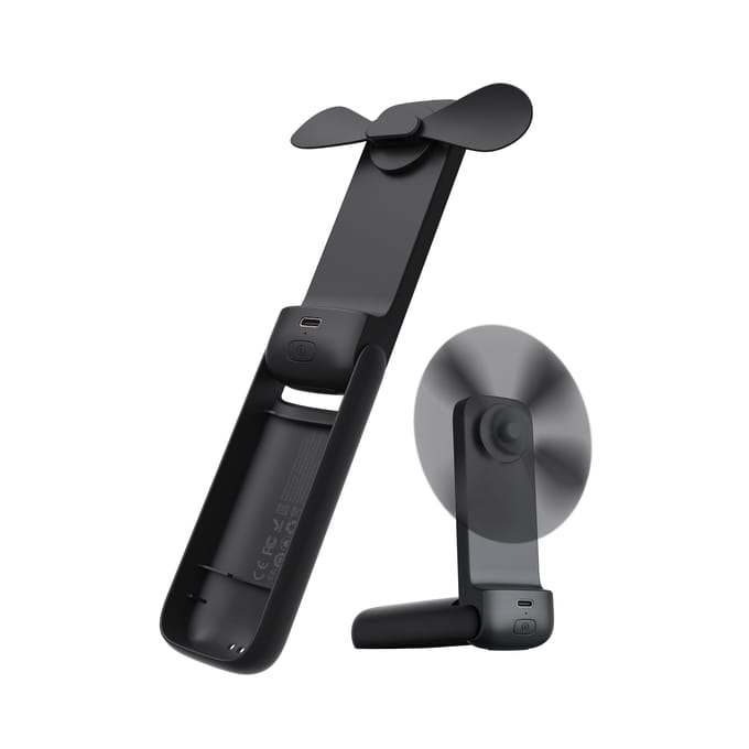 Aecooly Pocket 01 – Opvouwbare Handventilator – Compact – Zwart