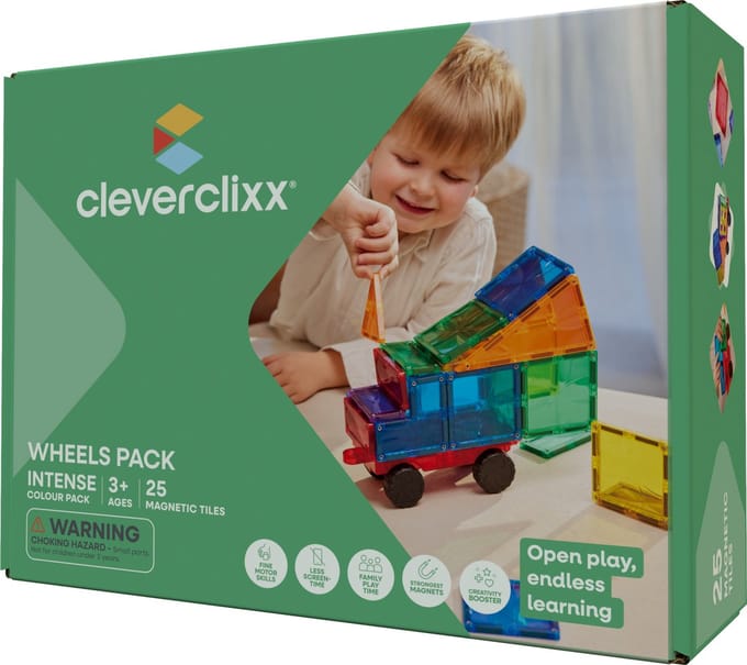 Cleverclixx Wheels Pack Intense | 25 Stuks