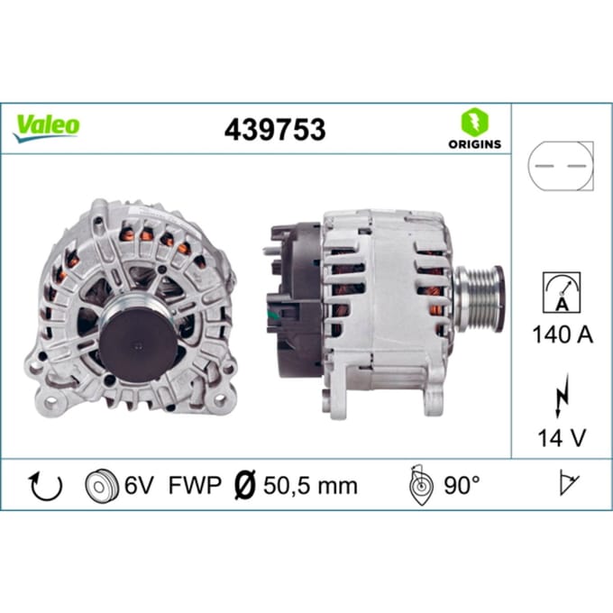 Driefasige generator VALEO 439753