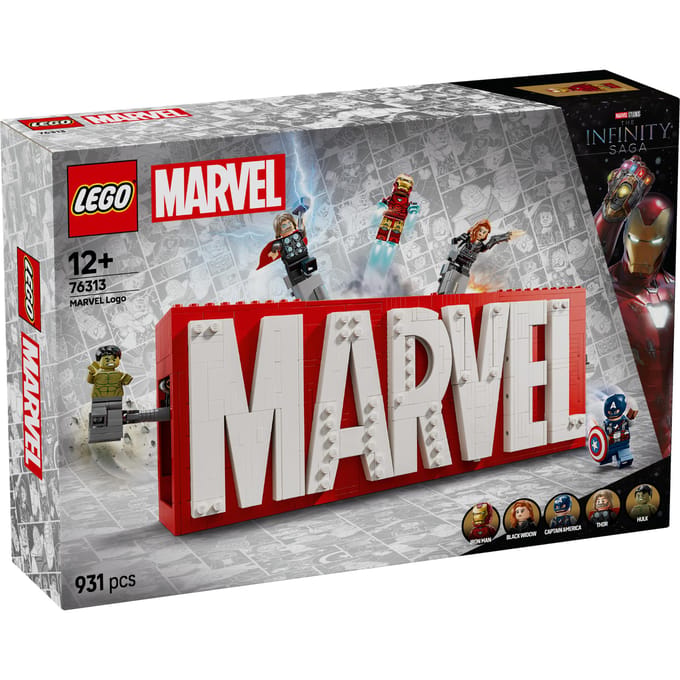 LEGO Marvel Super Heroes LEGO® MARVEL SUPER HEROES 76313 MARVEL logo & minifiguren