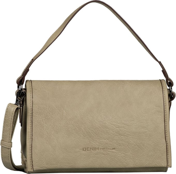 TOM TAILOR Schoudertas Evi Flap Bag Sage Kaki