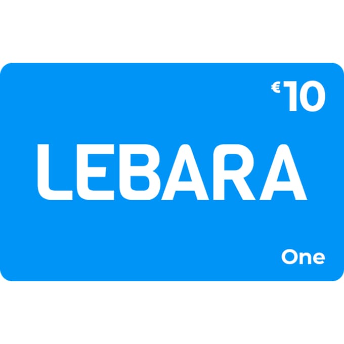 Lebara One | Prepaid tegoed | 10 Euro