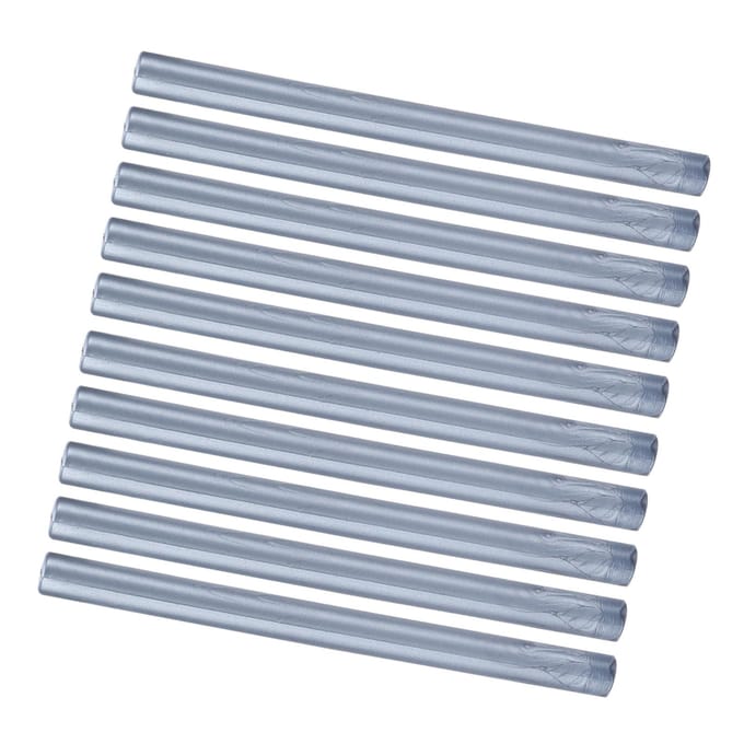 10 Stuks Zegellakstaven MultiColor Kleine Ronde Stempelgereedschappen voor DIY Uitnodigingen Kaarten blauw/grijs
