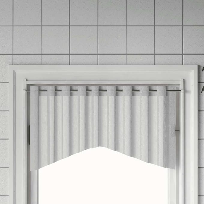 vidaXL - Gordijnrails - 2 - st - 90-135 - cm - aluminium - wit - en - zilverkleurig