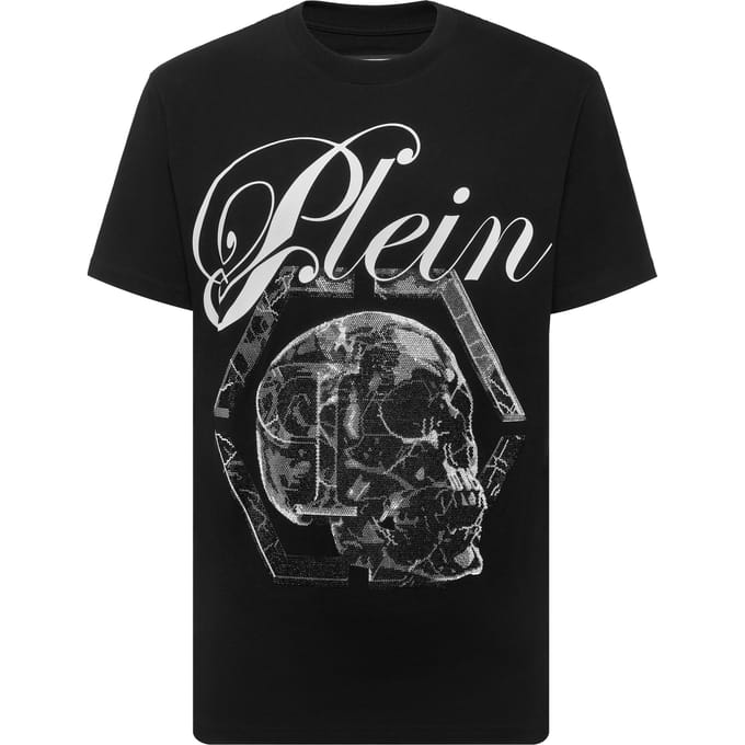 T-Shirt Ronde Hals Ss Skull