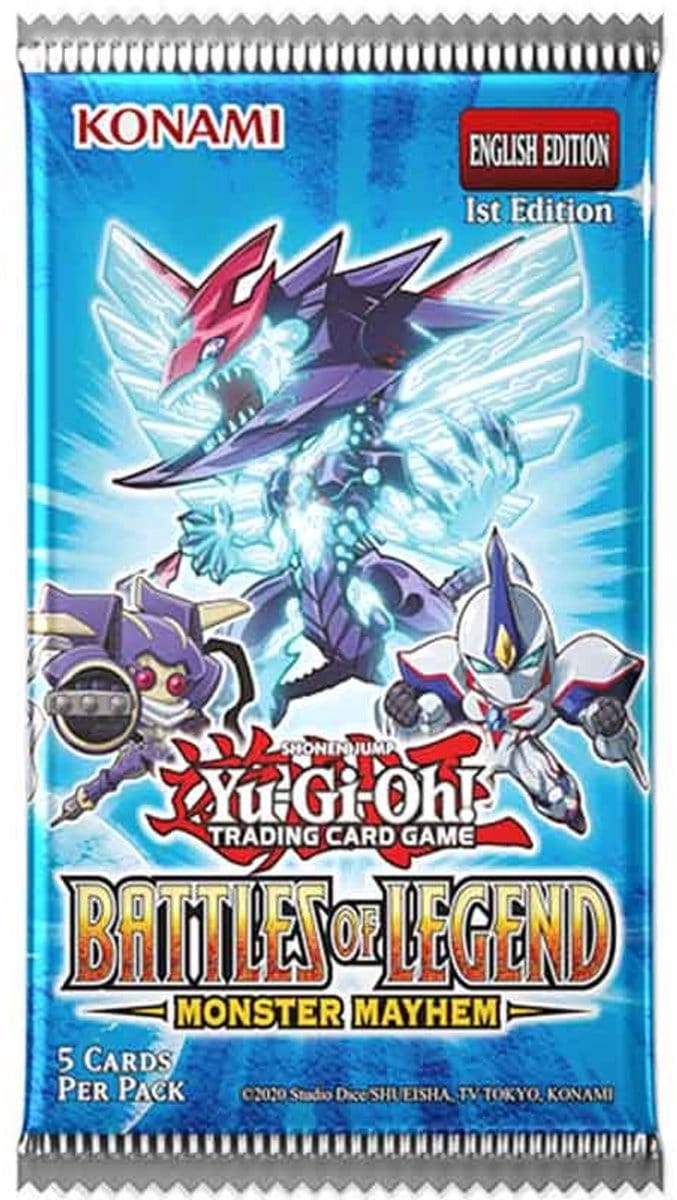 Yu-Gi-Oh! Battles of Legend - Monster Mayhem Booster Pack - EN