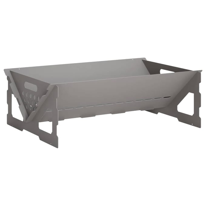 vidaXL - Vuurkorf - Roestkleurig - 60 - x - 40 - x - 20 - cm - weervast - staal