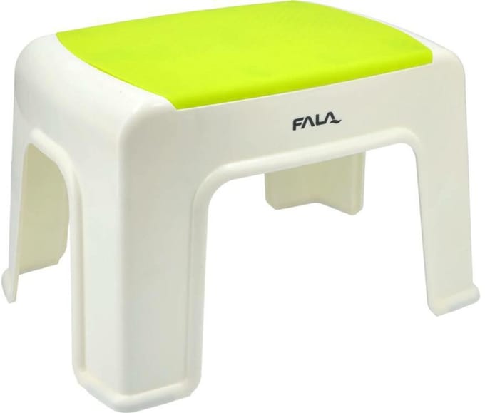 Fala Serie - Kinderen Antislip Opstapje - Biało-Groen - Veilige Constructie