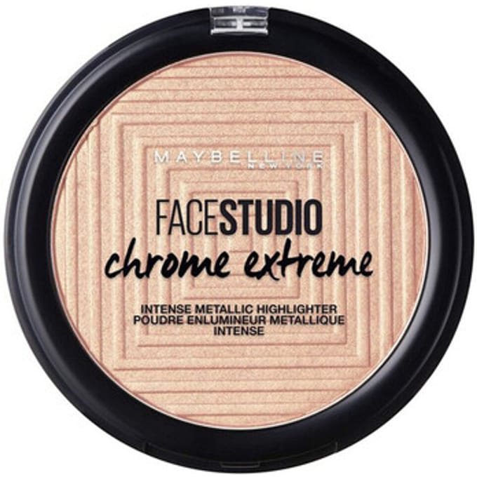 Blush &amp; poeder Maybelline New York Facestudio Chrome Extreme Metallic Highlighter Poeder