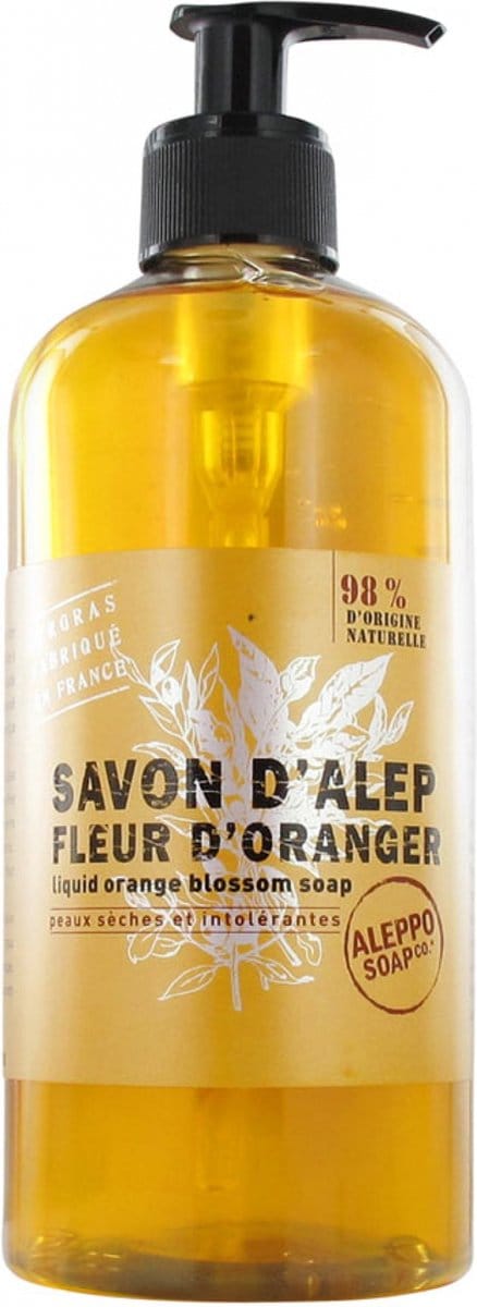 Savon d’Alep Liquide Fleur d’Oranger