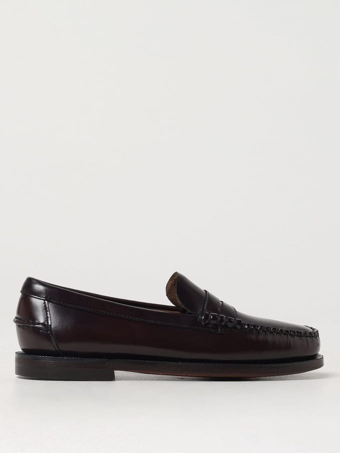 Docksides Penny Loafer Leather Wo - Brown