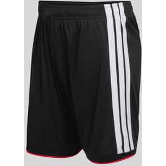Adidas Germany Korte Broeken Heren - Zwart - Maat L - Poly Mesh
