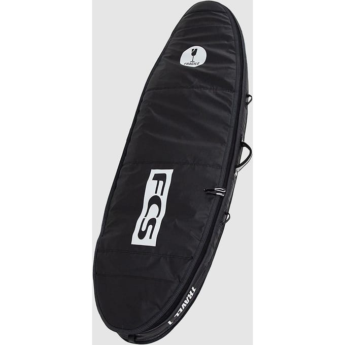 FCS Travel 1 Fun 7'0 Surfboard Tas zwart
