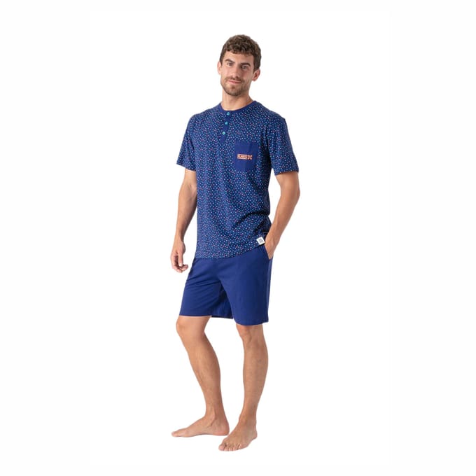 Heren Zomer Korte Pyjama's MU9