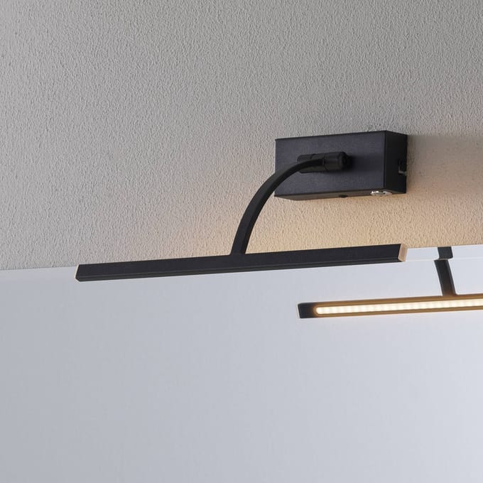 Freelight - Schilderij verlichting Matisse DIM 34 cm zwart