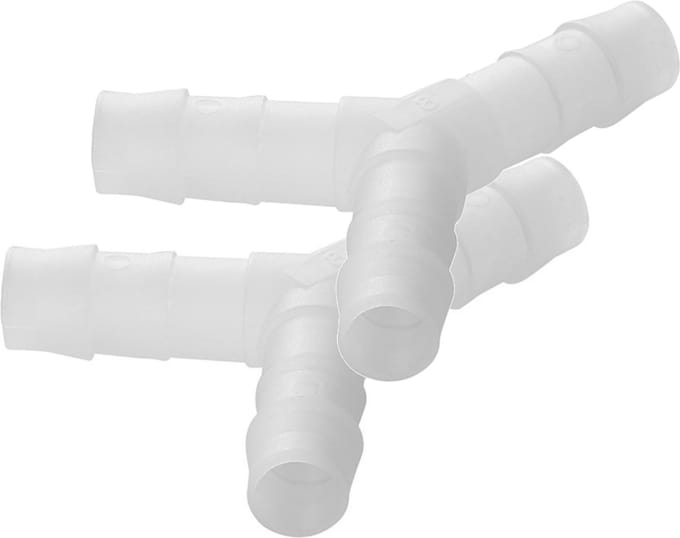 ProPlus Slangtule Y-Stuk - Polypropyleen - Ø 8 mm - 2 stuks - Temperatuurbestendig