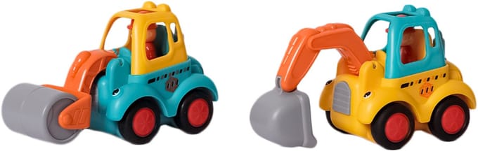 Speelgoedtopdeals - de Bouwmachines van Vroemstad - Educatief Speelgoed - Voertuig
