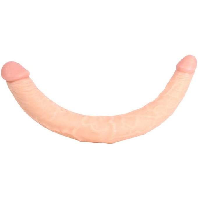 Kiotos Cox Dubbele Dildo 30 cm – beige