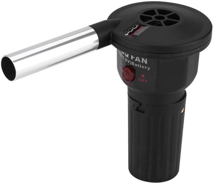 Allecto - Draagbare Barbecue Ventilator - Elektrische Blower