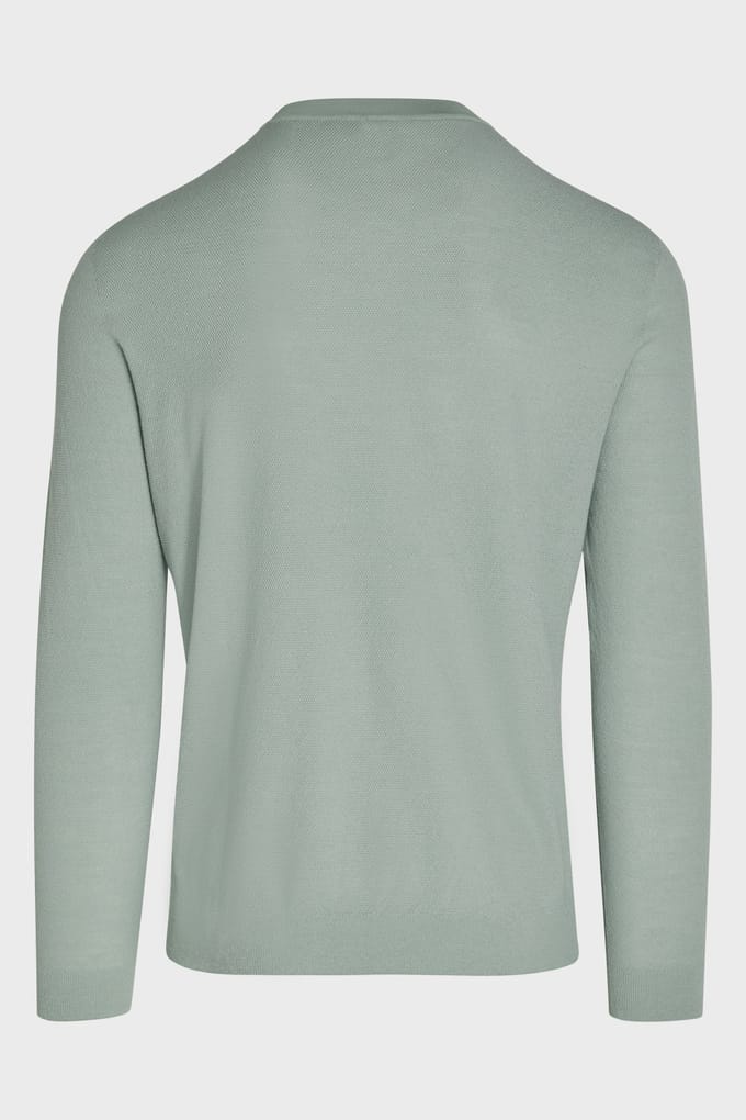 AlphaTauri Facas V2.y8.01 Pullover Dusty Mint Size: L | Sweaters Outlet | Heren | Groen