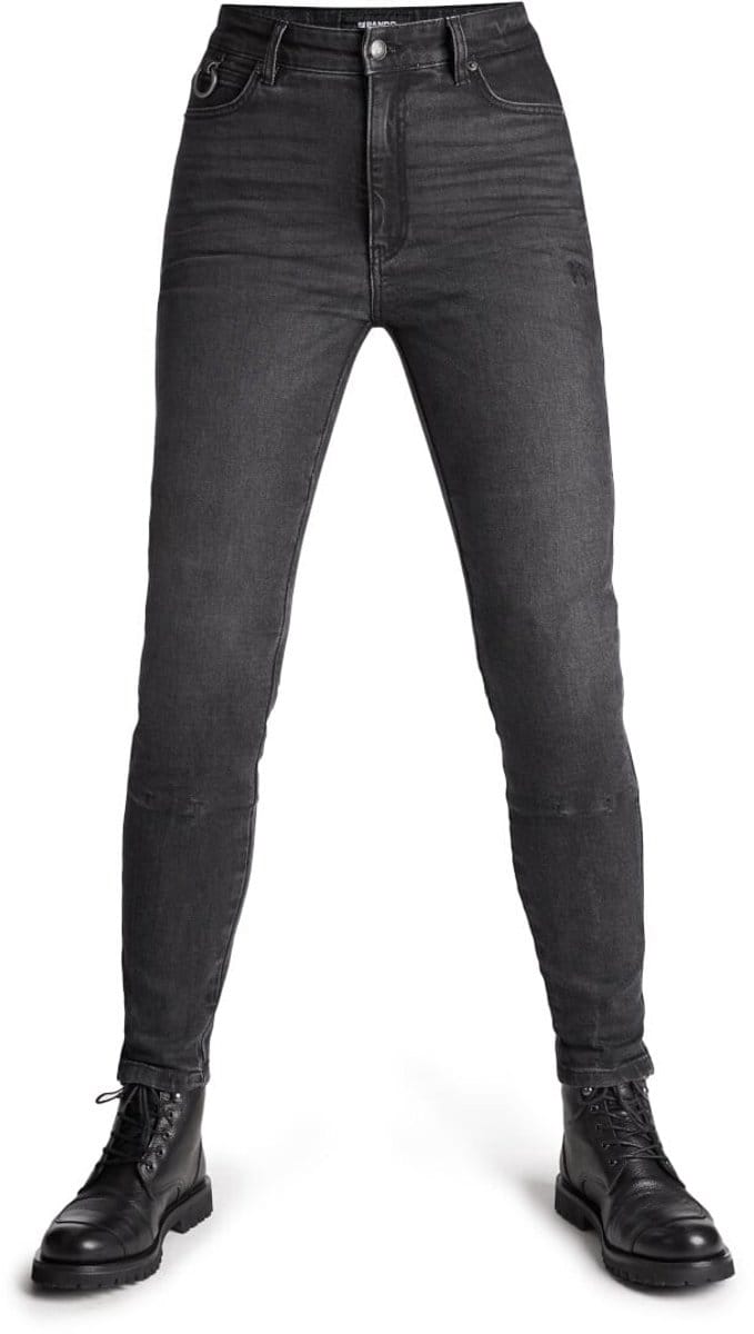 Pando Moto Kaya Slim Dames Motorfiets Jeans