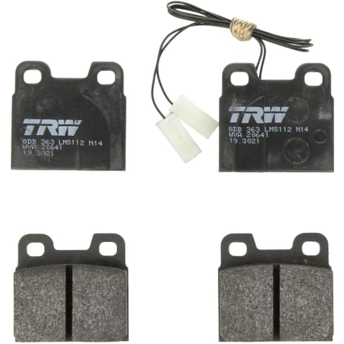 Remblokset TRW GDB363, achter